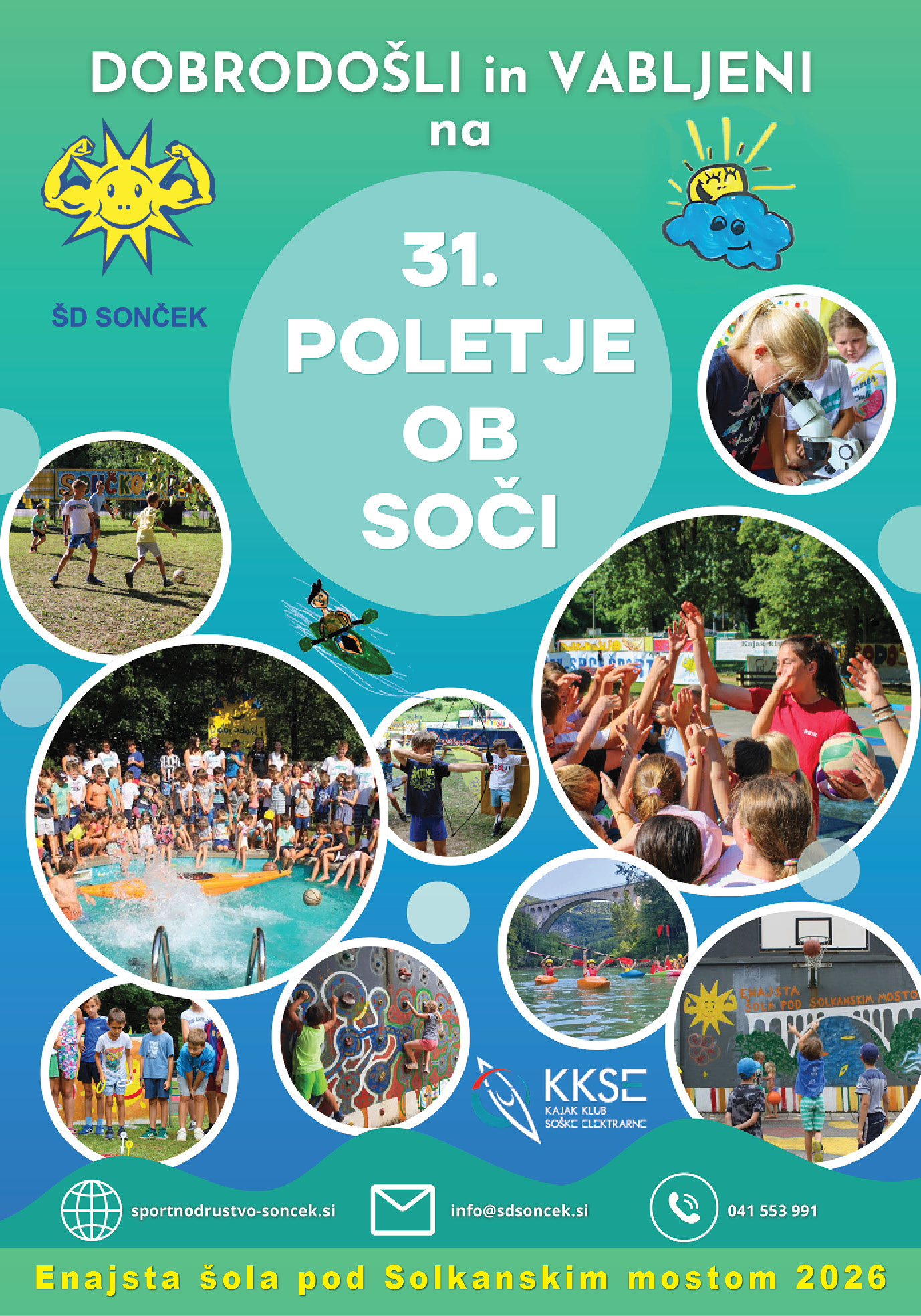 PLAKAT POLETJE OB SOČI 2026 3